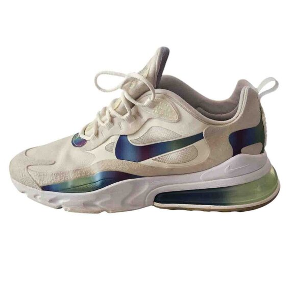 Nike Air Max 270 React 20 'Bubble Pack White' CT5064-100 Sz 12